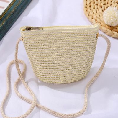 Soft Straw Tote Bags Personalized Travel Shopping Bag Beach