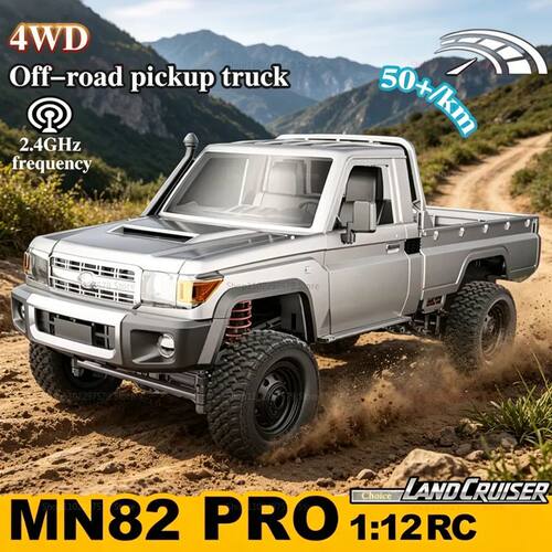 MN82 Upgraded PRO Off-Road 4WD Pickup Truck RC Car 2 Scale w