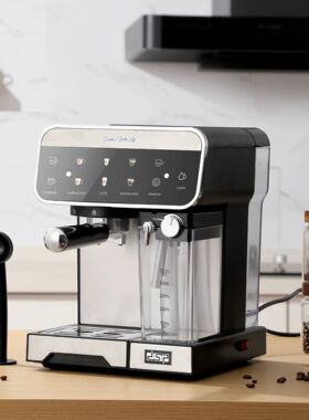 Household Italian Coffee Machine Semi-automatic Small Office