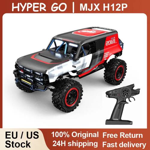 HYPER GO MJX H12P Ford 1/12 High Speed 4WD Climbing Car RC R
