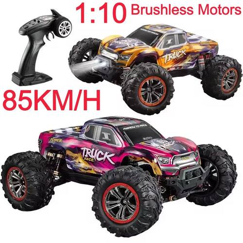 0 Super Large Metal Brushless 85KM/H 4WD Remote Control Truc