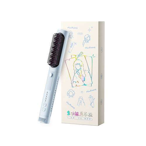 3 in 1 Interchangeable Cold Air Hair Styler Straightener Com