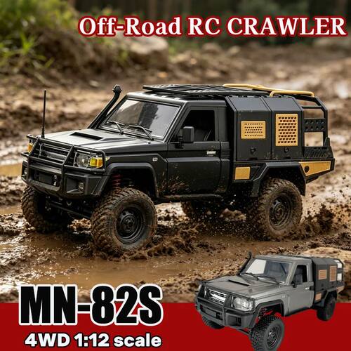 New MN82 MN82S MN82T 1/12 Full Scale RC Pickup Short Truck 4
