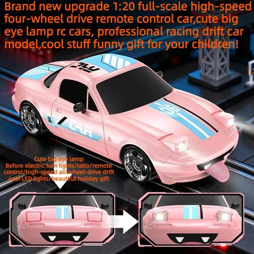 Cool Stuff Toy Car Funny Gift-1:20 Full-scale High-speed 4WD
