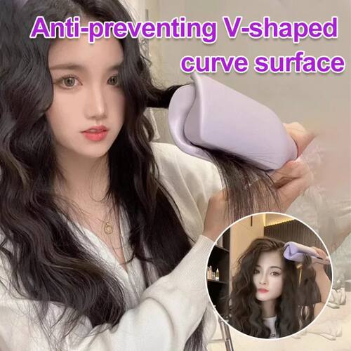 32mm French egg roll curling iron wavy wool curling splint n