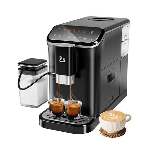 20 Bar Fully Automatic Espresso Machine With Grinder Milk Fr