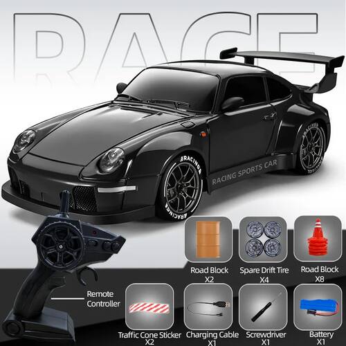 1/24 4WD RC Drift Car 2.4G Remote Control High Speed Racing