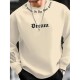 men Autumn for hoodie and round 2025 Spring neck new The