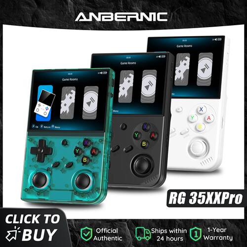 Anbernic RG 35XXPRO 64 Bit Handheld Game Players 3.5'' IPS S