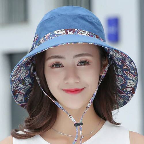 Bucket hat, panama women's Korean sunscreen hat, beach hat,