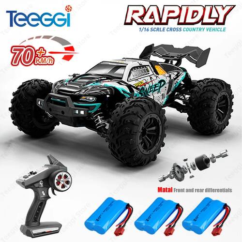 Teeggi 16101 /16102 PRO 6 High Speed RC Car With LED Light D