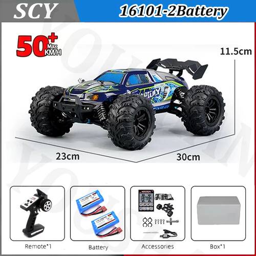 Wltoys VS RC Car SCY 16101 16102 PRO 4WD 70Km/h 1/16 High Sp