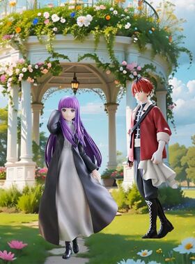 17cm Frieren:Beyond Journey's End Anime Figure Fern Himmel S