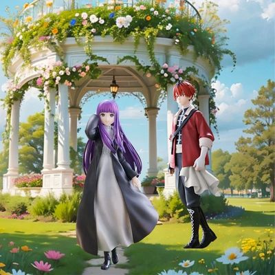 17cm Frieren:Beyond Journey's End Anime Figure Fern Himmel S