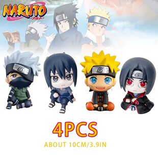 10cm Naruto Anime Figure Uzumaki Naruto Kakashi Uchiha Sasuk