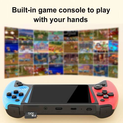 Retro Handheld Game Console 3.5inch LCD Screen Built-in 500