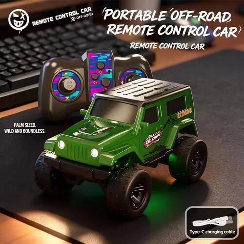 1:64 Mini RC Car 2.4G Racing High Speed Racing Desk Competit