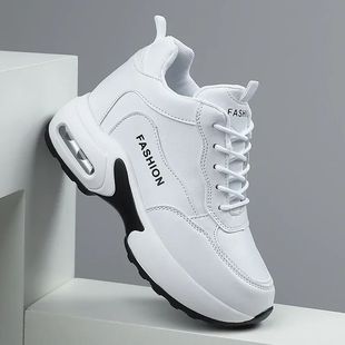 Women Height Increase 8cm Cushion Running Shoes Ladies Non-S