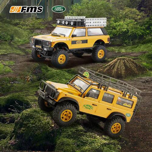 FMS new FCX24M 1/24 RC Land Rover series four-wheel drive el