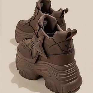 Elderly Shoes Women's 2024 New Spring Style Thick Bottom Pet