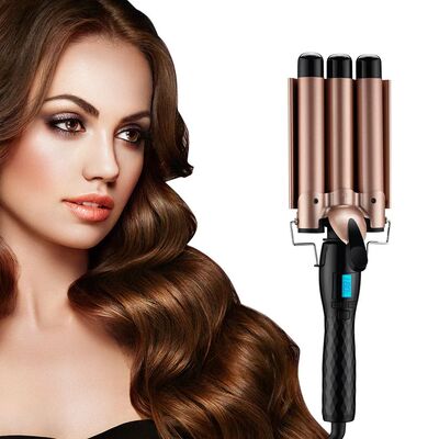 Professional Hair Tools Curling Iron Ceramic Triple Barrel H