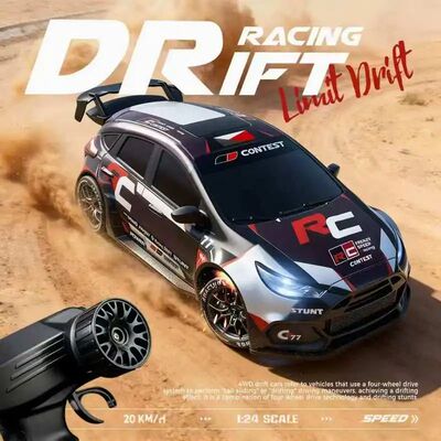 New 1/24 Rally Car Racing High Speed Drift Car Rc Semi Propo