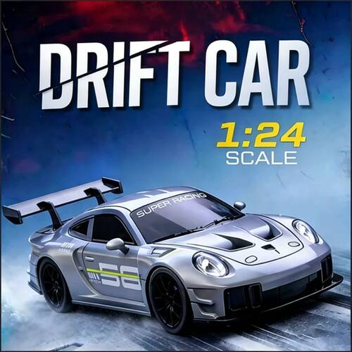 2026 New 1:24 4WD RC Drift Car, 2.4GHz GT3 RS 911 Style RC C