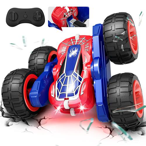 Remote Control Car with Lights, Type-C Fast Charging, 2.4GHz