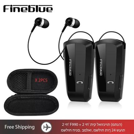 Fineblue F990 Bluetooth V5.4 Headset headphone in lotus wire