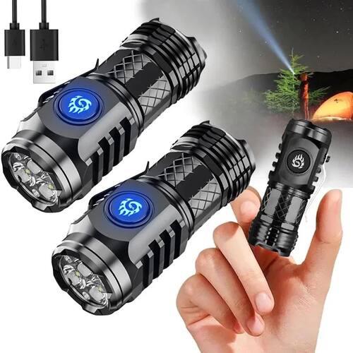 High Power LED Flashlight Torch Ultra Powerful LED Flashligh