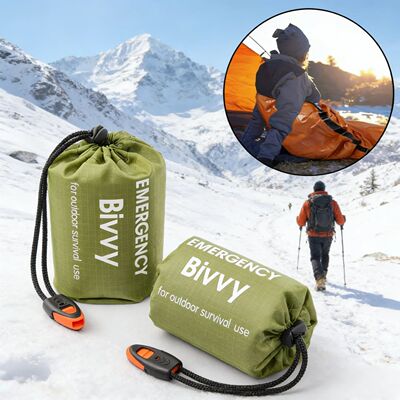 Emergency Mylar Thermal Sleeping Bag – Waterproof Windproof