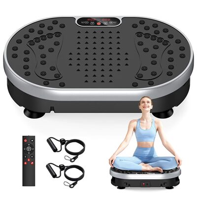 Vibration Plate Exercise Machine 120 Speed Levels 9 Preset P