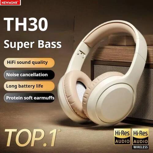 TH30 HIFI Shocking Bass Headsets Wireless Bluetooth Headphon