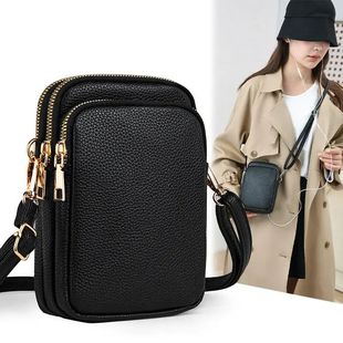 Women Mini Bag Crossbody Zipper Shoulder Bags Mobile Phone P