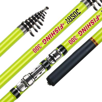 Telescopic Rock Fishing Rod Carbon Fiber Carp Travel Feeder