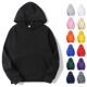 Pullover Wholesale Fleece Plain Hoodies Unisex Hooded Sweats