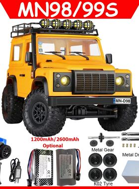 MN98 MN99S MN78 1/12 RC Car 4WD Full Scale 2.4G Remote Contr
