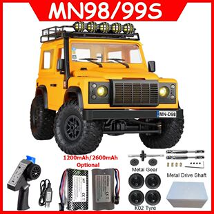 MN98 MN99S MN78 1/12 RC Car 4WD Full Scale 2.4G Remote Contr