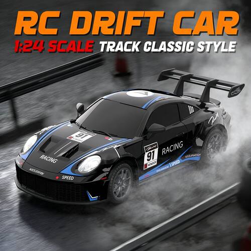 1:24 4WD RC Drift Car 2.4G Remote Control, 20KM/H High Speed