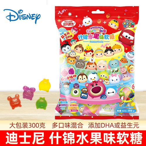 迪士尼混合水果味软糖300g