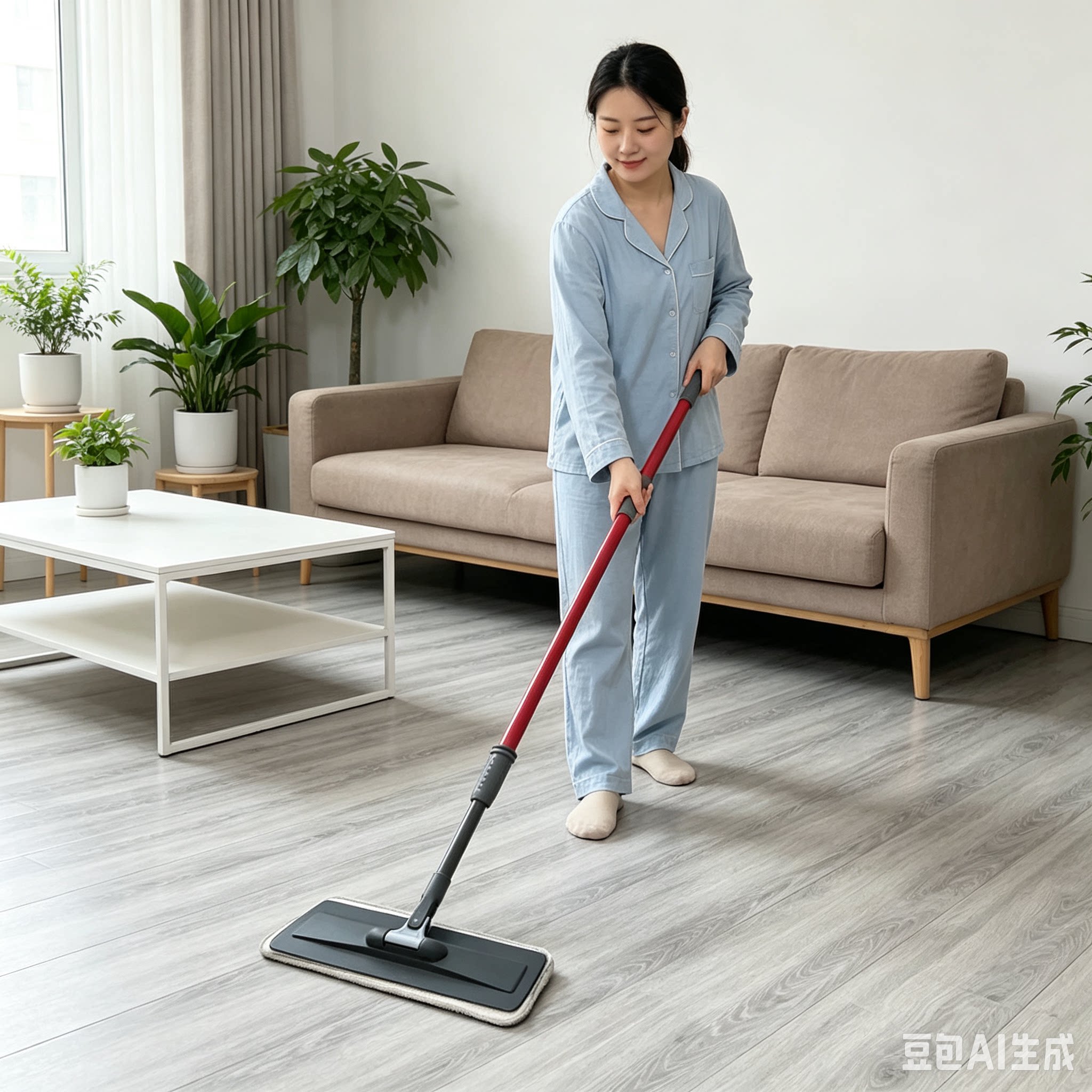 拖把平板拖家用木地板专用地拖平平板拖把