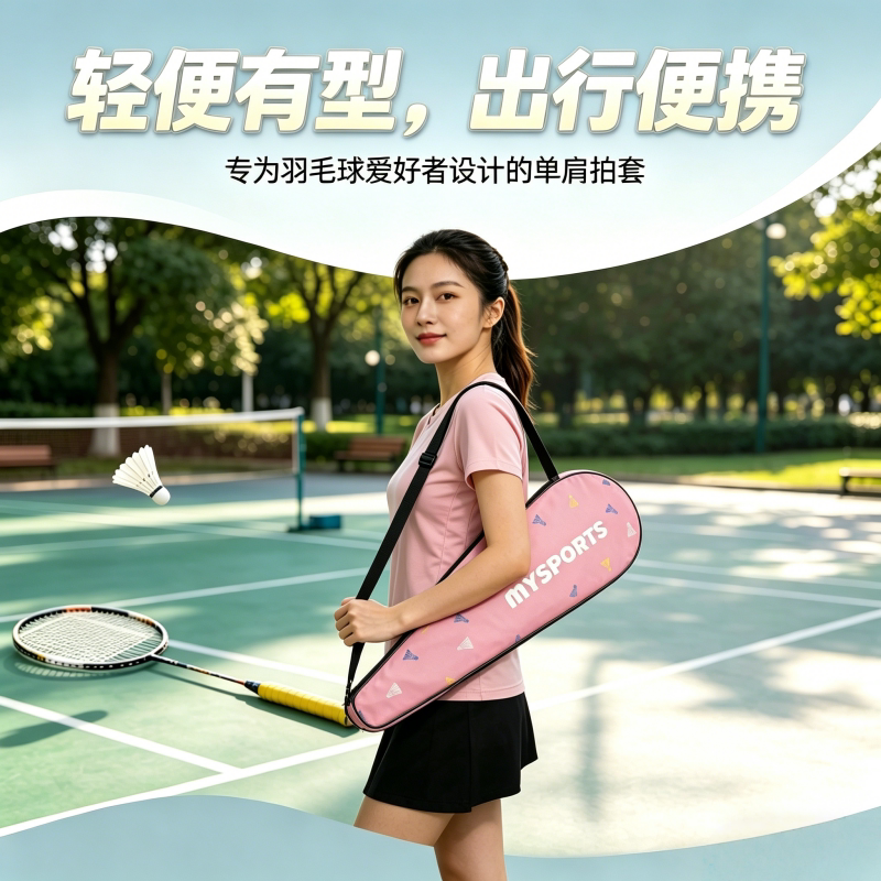 羽毛球包包拍套便携羽毛球拍袋羽毛球拍保护套羽毛球包球袋收纳袋