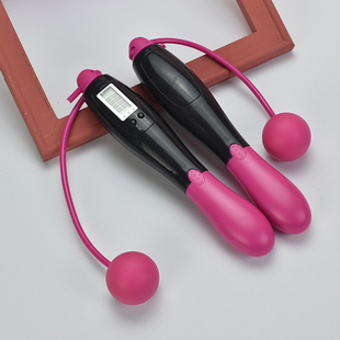 跳绳无绳球配件负重无线球室内健身绳计数器跳绳不带手柄2只装