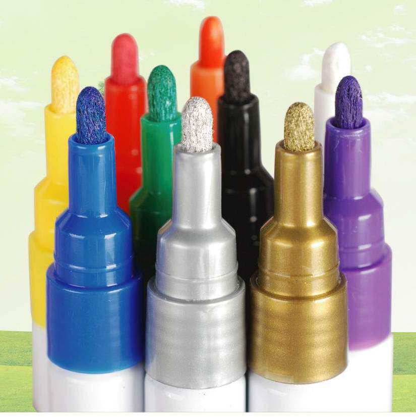 g-0971 Paint Pen 2mm furniture Metal Plastic Color match paint pen Argent Black and red 0973in the Electronic Dictionary/Electronic paper book/Stationery , Pens/Writing Tools , Paint Pen  category - from Buy2taobao.com to provide professional Taobao agent buy service