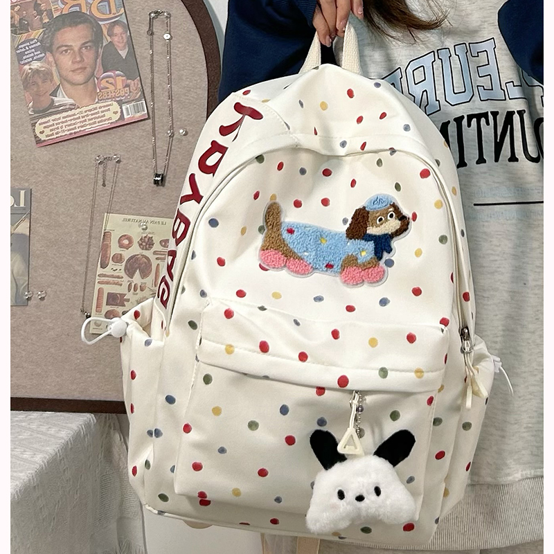 山吉ins书包女初中生高颜值