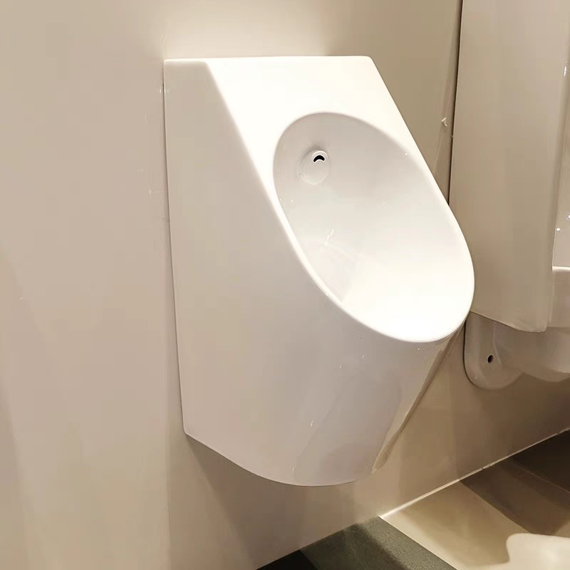 智能感应小便池家用小便器陶瓷挂墙式男士小便斗成人防溅水尿兜槽