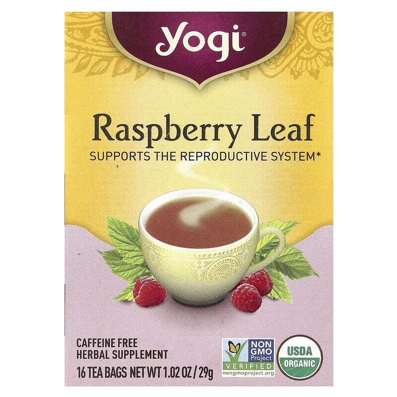 美国Yogi Tea女性生理期调理茶原生态用覆盆子叶制成支持健康循环