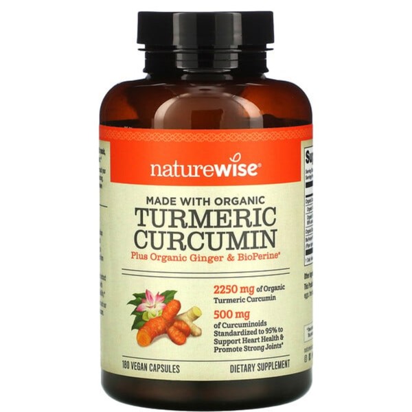 NatureWise姜黄素关节心脏健康