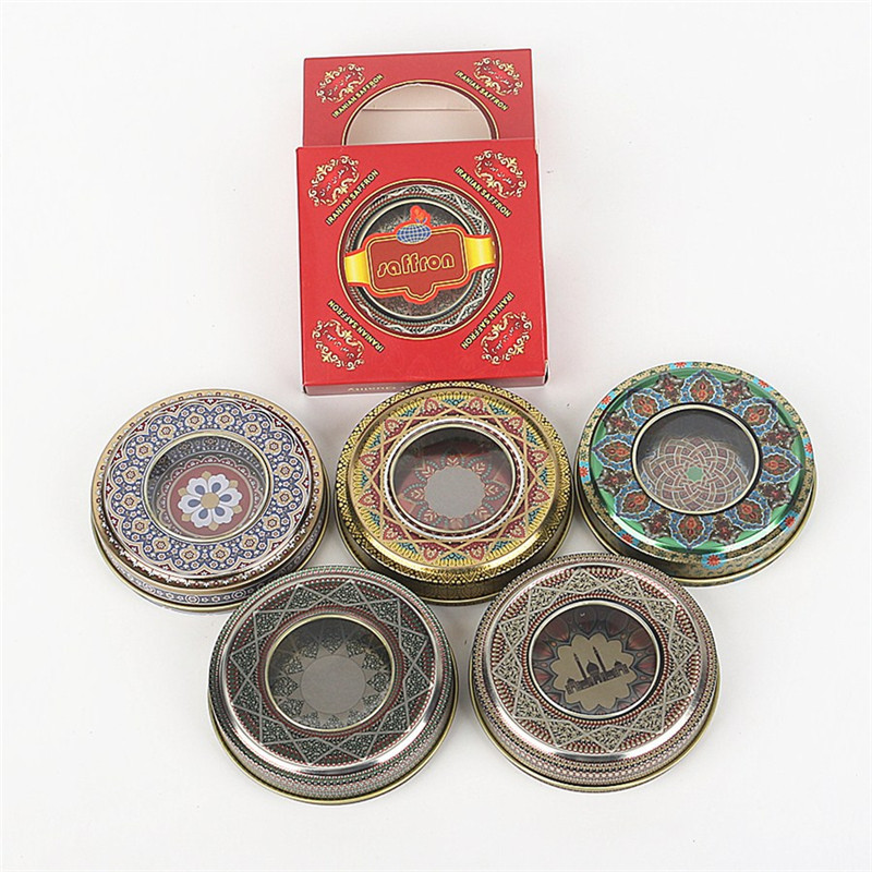 高档5g伊朗藏红花包装盒礼盒马口铁盒迪拜藏红花包装瓶子礼盒空盒,包装,礼品盒,淘宝优惠券,粉丝福利购,淘宝优惠卷