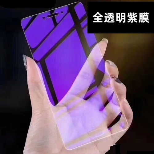 适用OPPO全透明紫膜A6i手机膜
